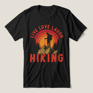 Live Love Laugh hiking  Tri-Blend Shirt