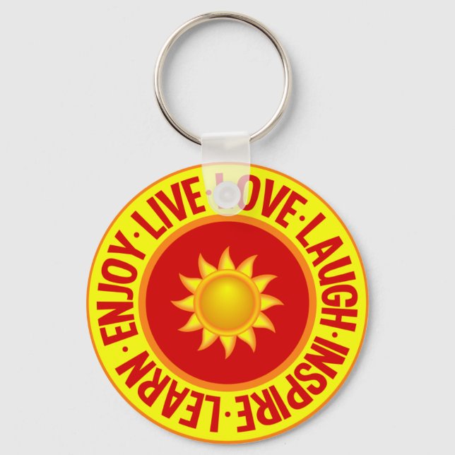 LIVE LOVE LAUGH ... key chain (Front)