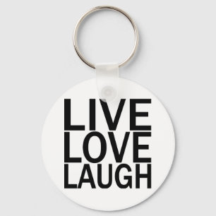 Live Love Laugh Key Ring