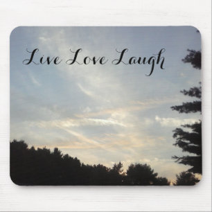 live love laugh mouse pad