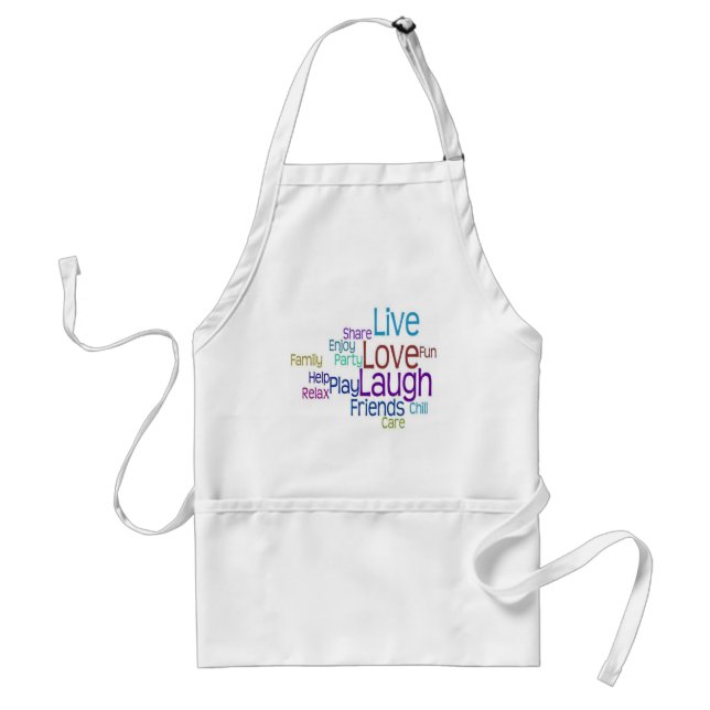 Live Love Laugh Standard Apron (Front)
