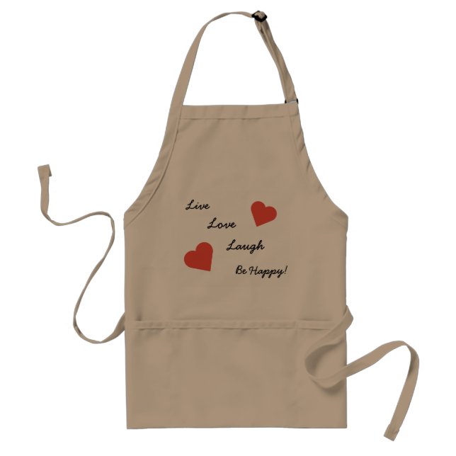 Live Love Laugh Standard Apron (Front)