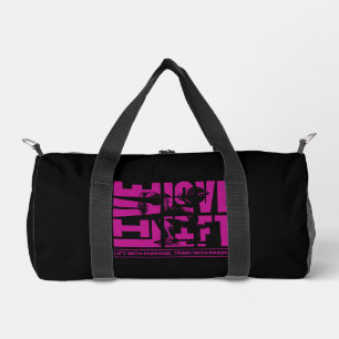 Live Love Lift Women's Fitness Motivation Duffle Bag
