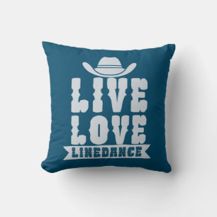 Live Love Linedance Cushion