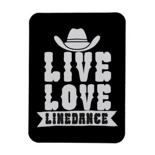 Live Love Linedance Magnet
