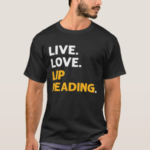 Live Love Lip Reading ASL Hand Sign Language Deaf T-Shirt