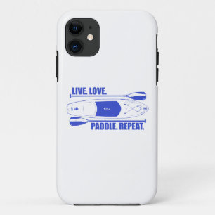 Live Love Paddle Repeat iPhone 11 Case