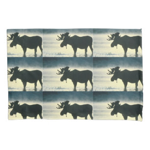 Live Love Peace Water Forest Moose Animal Park Pillowcase