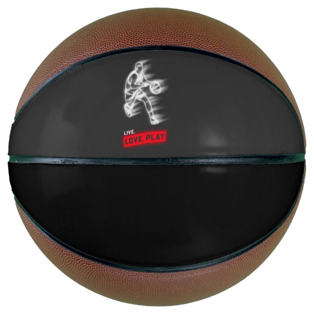  Live Love Play  Basketball (Front)