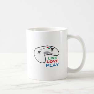 LIVE LOVE PLAY COFFEE MUG
