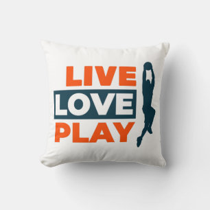  Live Love Play  Cushion