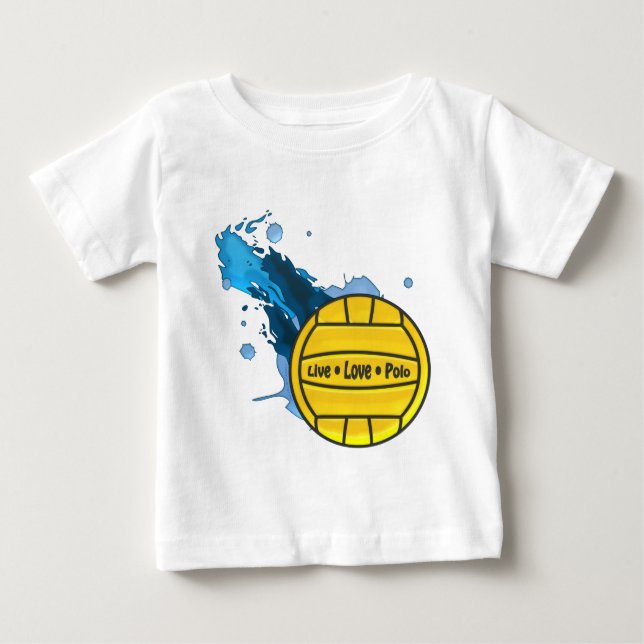 Live Love Polo - Water Polo Tees for Lil Folks (Front)