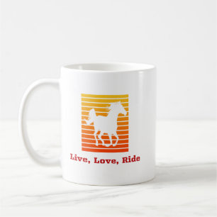 Live Love Ride Horse Coffee Mug