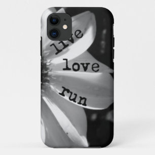 Live Love Run by Vetro Designs iPhone 11 Case