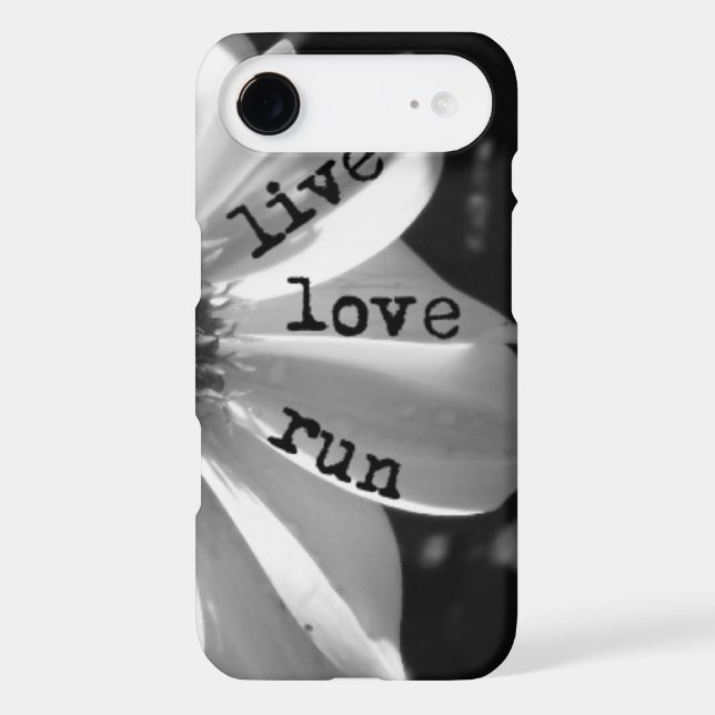Live Love Run by Vetro Designs Case-Mate iPhone Case (Back)