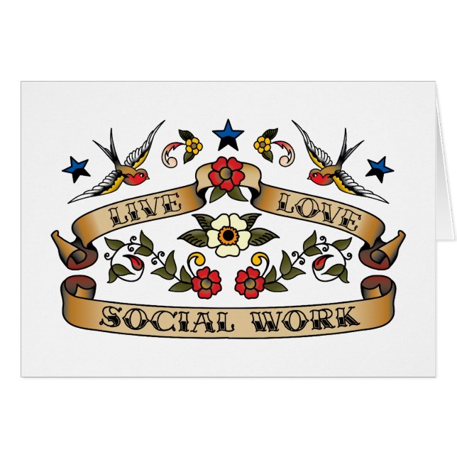 Live Love Social Work (Front Horizontal)