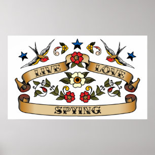 Live Love Spying Poster
