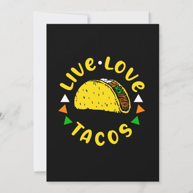 Live Love Tacos Youth Save The Date (Front)