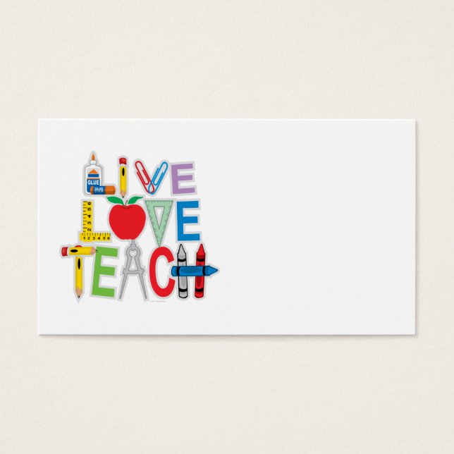 Live Love Teach (Front)
