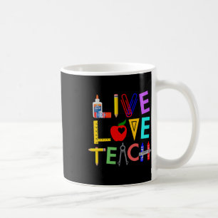 Live Love Teach Fun Teacher Perfect Ck To School Coffee Mug