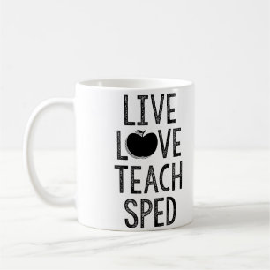 Live. Love. Teach. SPED. Mug