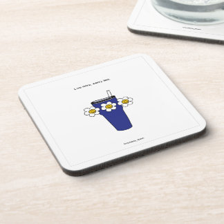 Live more, worry less Coaster set