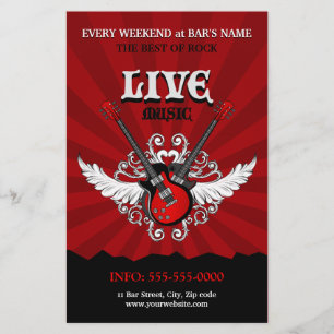 Live Music Concert / Party flyer