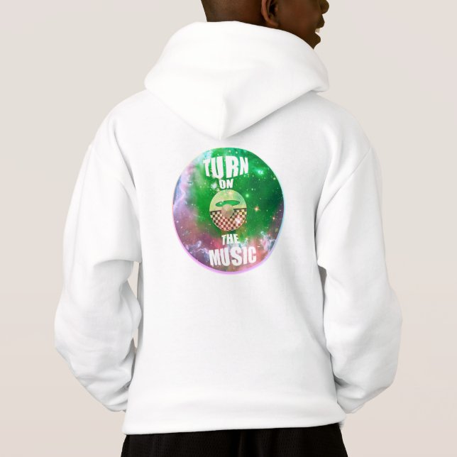 Live Music Hoodie (Back)