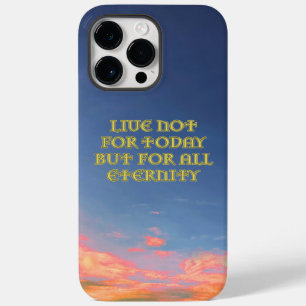 "Live Not For Today" iPhone Case