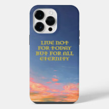 "Live Not For Today" iPhone Case