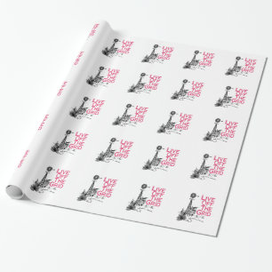 Live Off the Grid Wrapping Paper