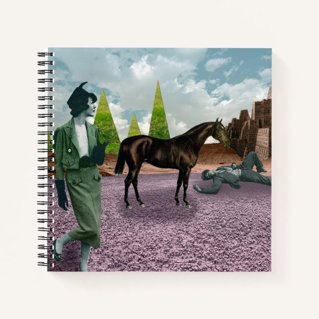 Live only for the rich notebook (Front)