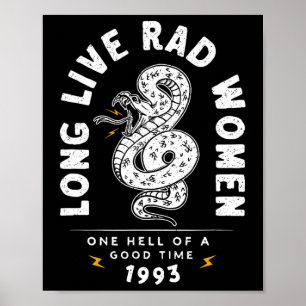 Live Rad Women One Hell Of A Good Time 1993 Poster