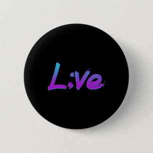 Live Semicolon Suicide Prevention Awareness 1 6 Cm Round Badge