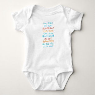 Live Simple 2 Baby Bodysuit