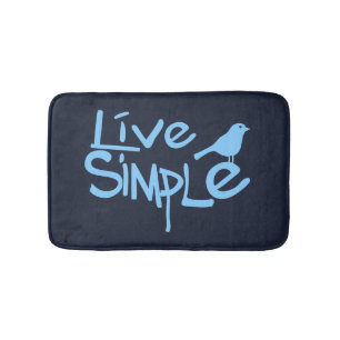 Live Simple Bath Mat
