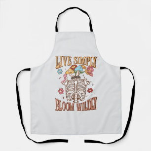 Live Simply, Bloom Wildly Apron