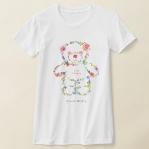 Live Simply, Bloom Wildly, Melt Me – A Gentle Remi T-Shirt