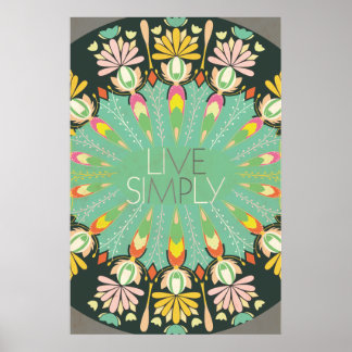 Live Simply Print