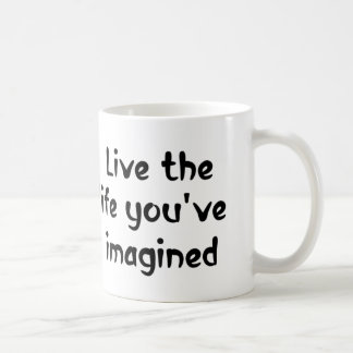 Live the life motivational quotes coffee mugs gift