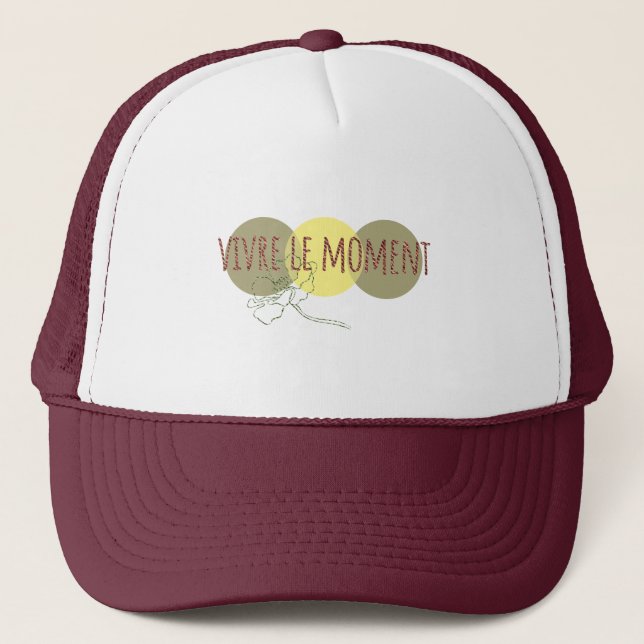 Live The Moment Cap (Front)