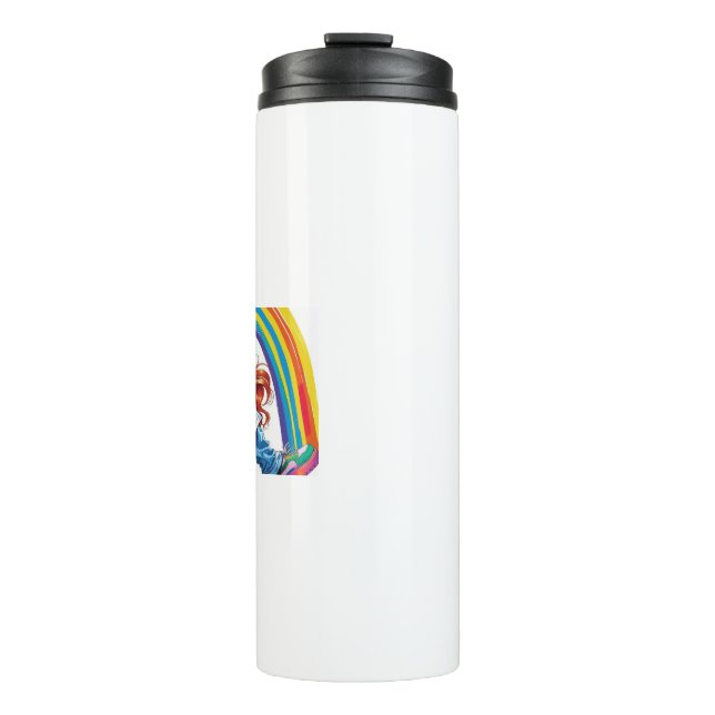 Live the Vibe Girl Thermal Tumbler (Front)