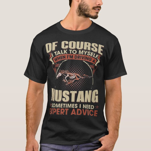 Live to Drive Mustang T-Shirt (Front)