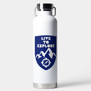 Live to Explore Outdoors Water Bottle