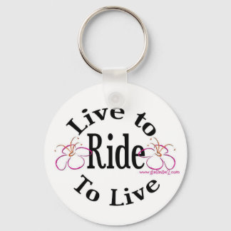 Live to Ride - Keychain