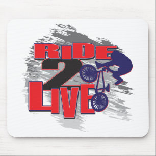 Live to Ride Ride to Live Mouse Pad