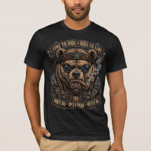 Live To Ride Ride To Live,Route 66 Biker Bear