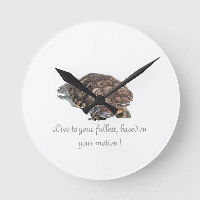 Live to..,  round clock (Front)