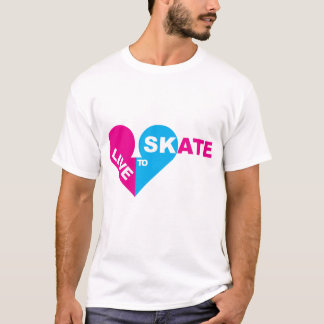 live to SKATE T-Shirt