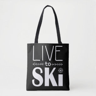 Live to Ski bag